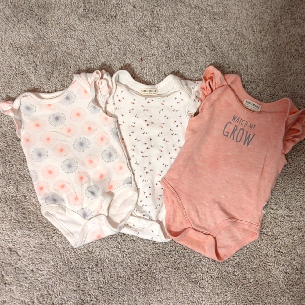 6m Organic Cotton Onesie Bundle